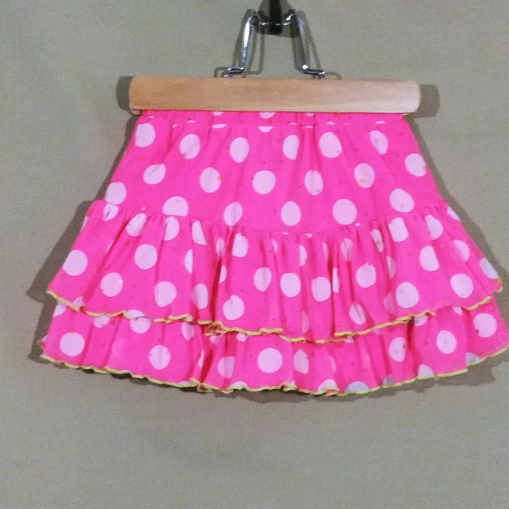American Girl Dollie and Me Ruffle Skirt with shorts underneath